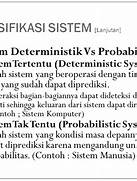 Kategori 1 Kriteria Deterministik