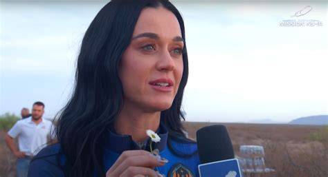 Katy Perry interview space