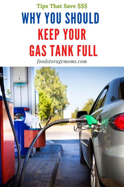 Keep Your Fuel Tank Full