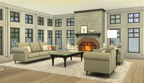 Keep it Simple in Queen Anne Decor Sims 4 Interior Design