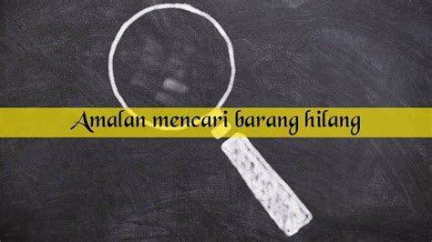 Kehilangan Barang