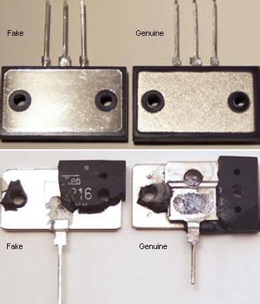 Kemasan Transistor Palsu