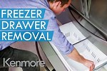 Kenmore Elite Removing Freezer Frame