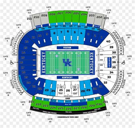 Kentucky Football Stadium Seating Chart