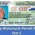 Kentucky Motorcycle Permit Test Format