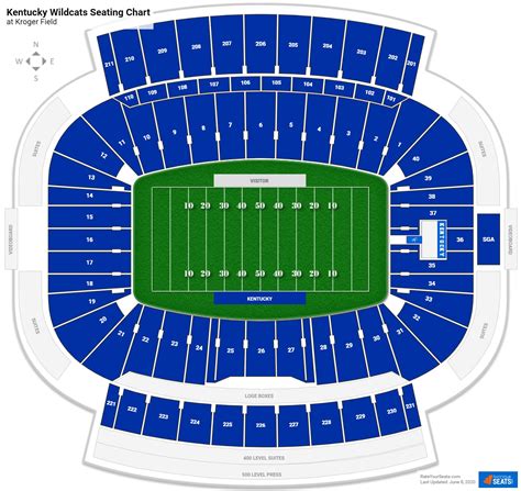 Kentucky Wildcats Football Seating Chart