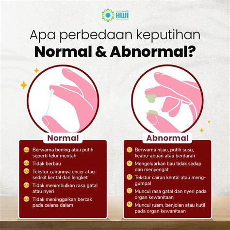 Keputihan normal