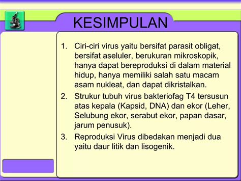 Kesimpulan Kapsid