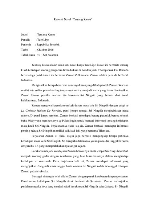 Kesimpulan Novel 3726 MDPL