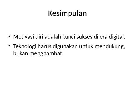 Kesimpulan Memahami Fleksibilitas GG