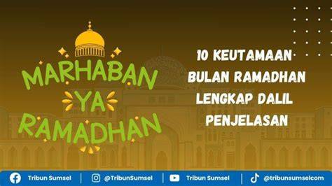 Keutamaan Ramadhan