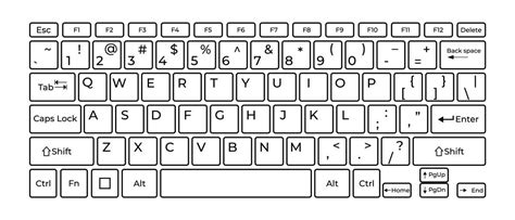 Keyboard QWERTY Layout