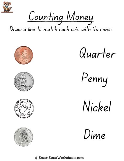Kindergarten Money Worksheets Free Printable