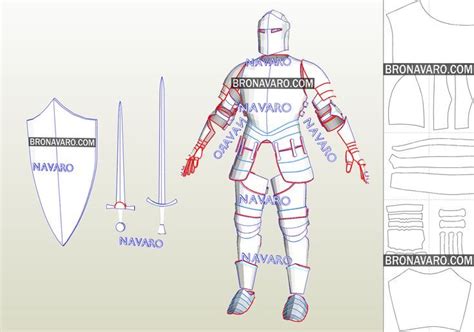 Knight Armor Template Free