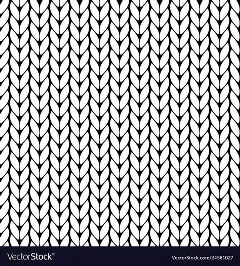 Knit Pattern Drawing