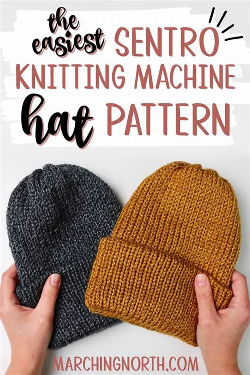 Knitting Machine Hat Pattern