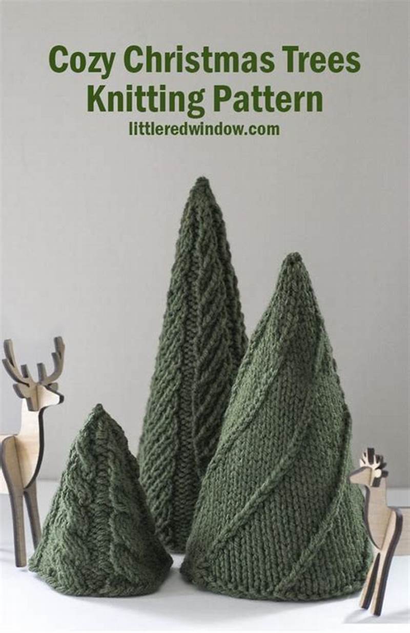Knitting Pattern For Christmas Tree
