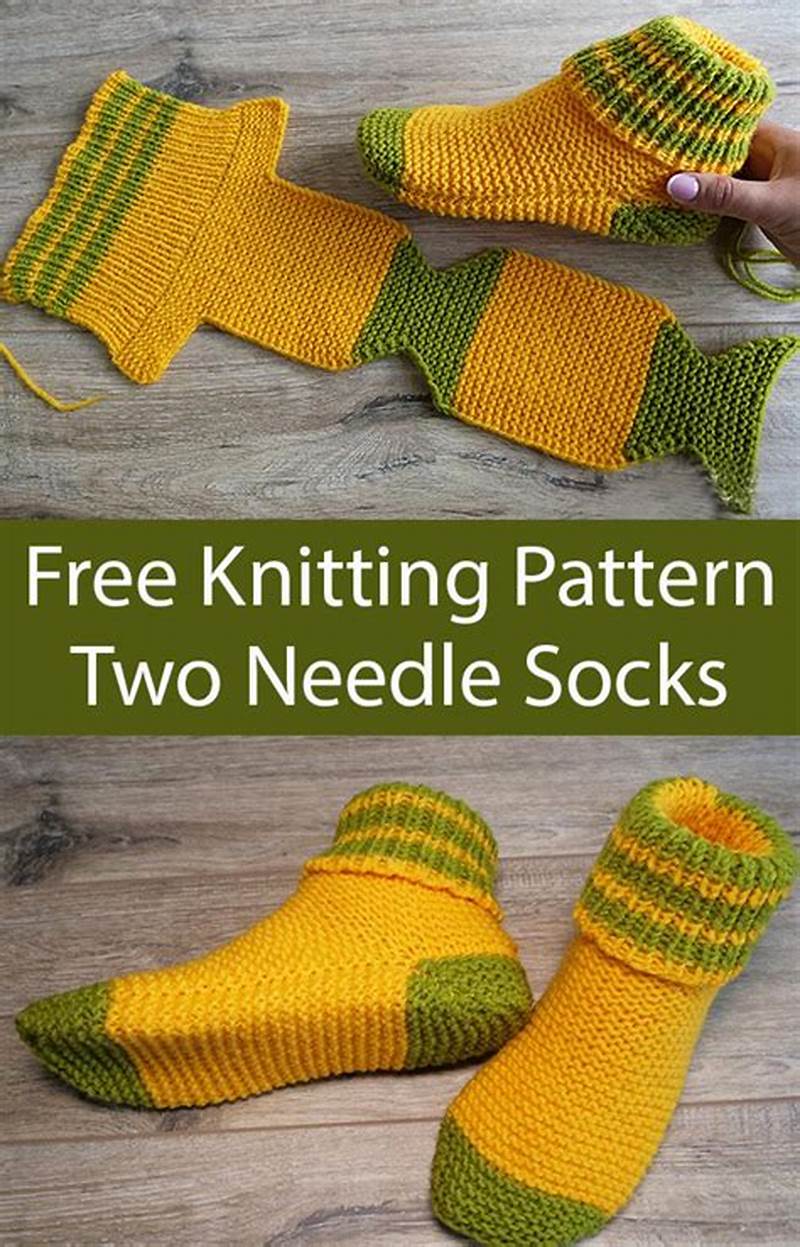 Knitting Pattern For Socks Using Two Needles