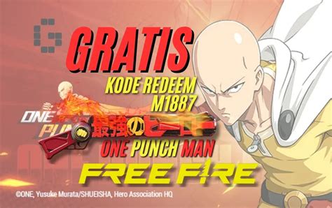 Kode Redeem FF SG2 One Punch Man