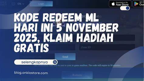 Kode Redeem ML Hari Ini