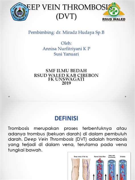 Komplikasi DVT