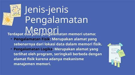 Komponen Alamat Fisik