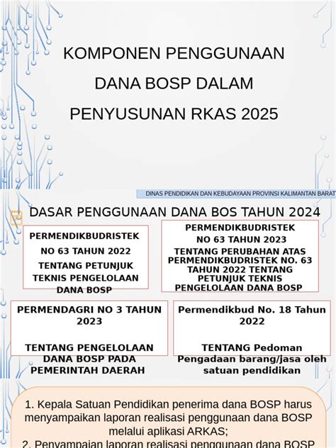 Komponen-Komponen Penting dalam RKAS