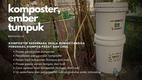 Komposter Rumah Tangga