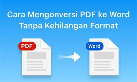 Konversi dokumen ke PDF