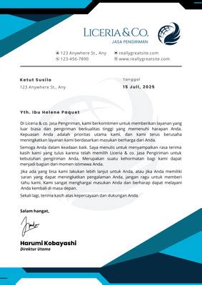 Kop Surat Profesional