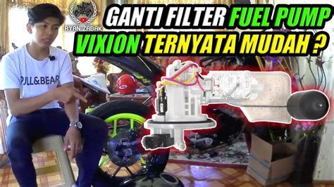 Kotoran atau Debu pada Fuel Filter Vixion New