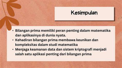Kriptografi Bilangan Prima