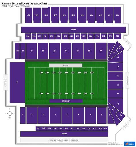 Kstate Football Stadium Seating Chart
