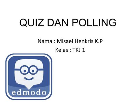 Kuis dan Polling