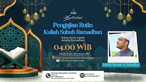Kuliah Subuh Ramadhan
