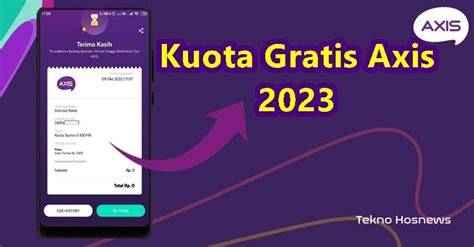 Kuota Gratis Axis