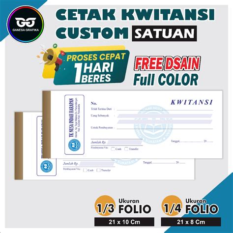Kwitansi Cetak