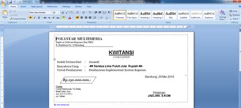 Kwitansi Digital