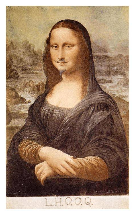 L.H.O.O.Q oleh Marcel Duchamp