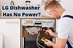 LG Dishwasher No Power