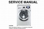 LG Front Load Washer User Manual