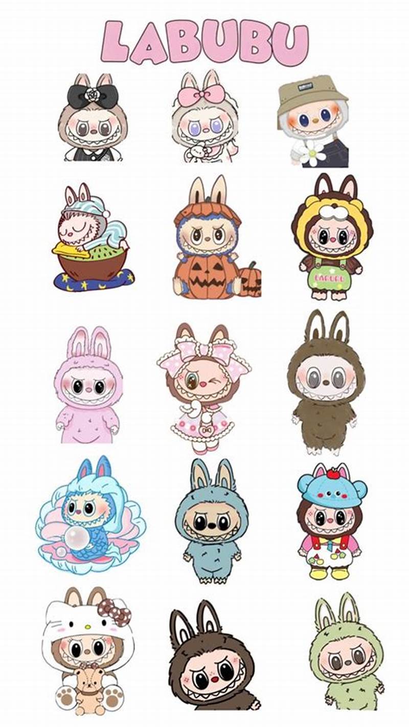 Labubu Sticker Printable