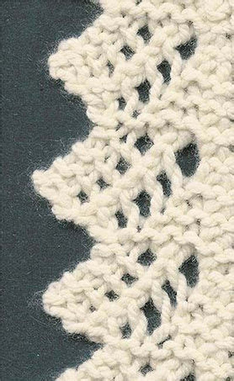 Lace Edging Knitting Pattern