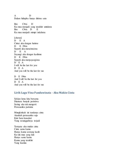 Lagu Cinta