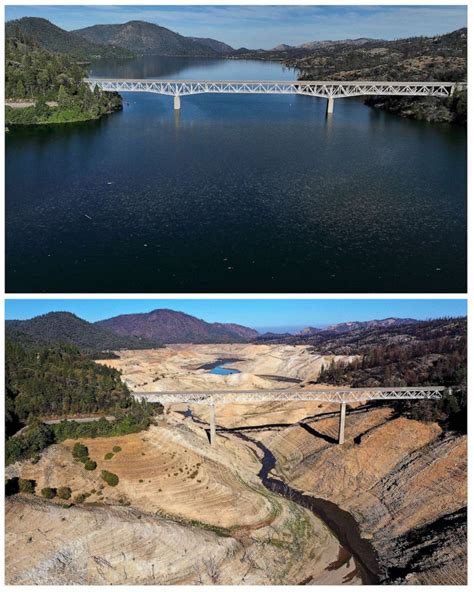 Lake Oroville water clarity