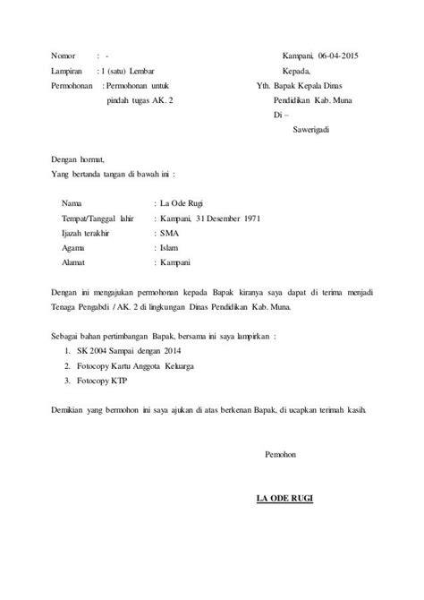 Lampiran surat