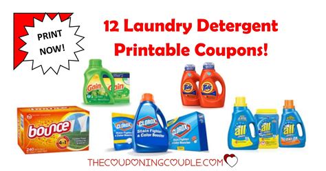Laundry Soap Coupons Printable