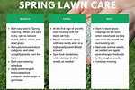 Lawn Care Schedule Midwest