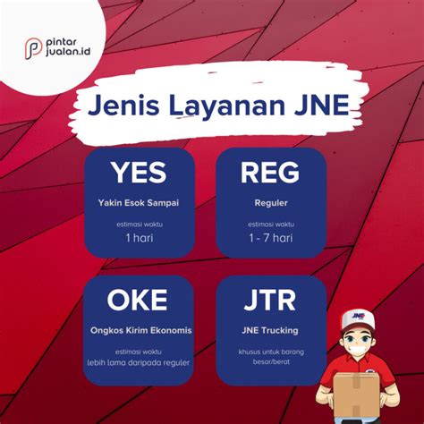 Layanan ekspedisi JNE Reguler