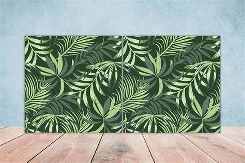 Leaf Tile Pattern